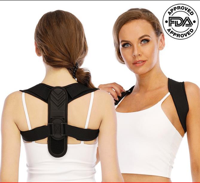 Back support posture correction belt, spinal fixation invisible wearable posture correction belt for both men and women, hunchback correction belt