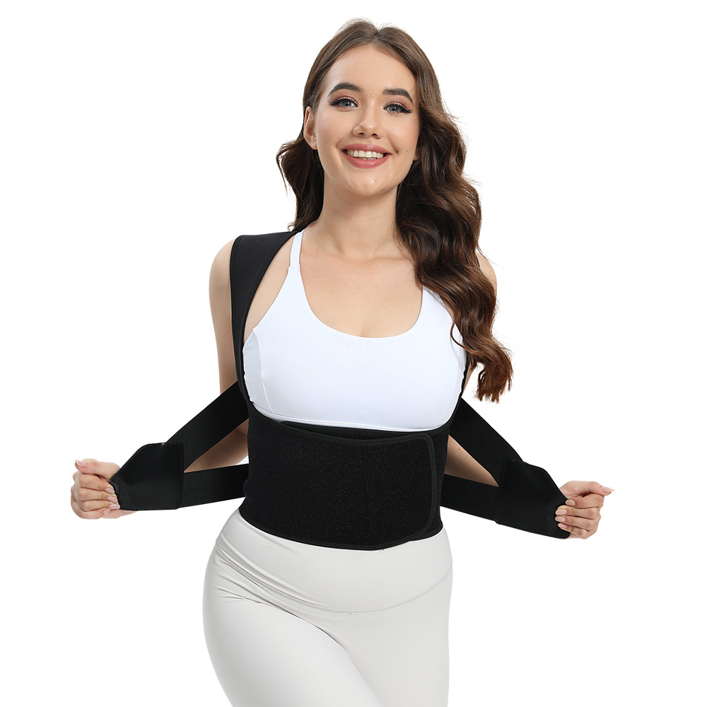 New style knob-shaped posture correction belt, back posture correction belt, hunchback belt, posture fixation collar for fixing collarbone, straightening the back