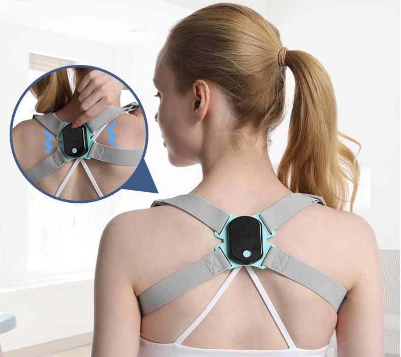Student Smart Corrector - Inductive Vibrating Reminder for Posture Correction Belt - Adult and Child Anti-Spinal Curvature Posture Correction Belt