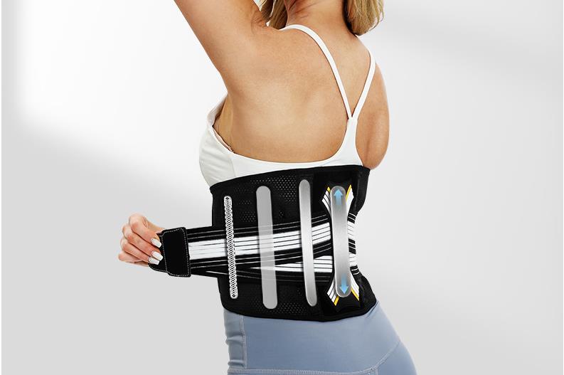 Best-selling breathable abdominal-reducing waistband, sports support belt, waist fixation pad, soft elastic band, dual pressure waist support belt
