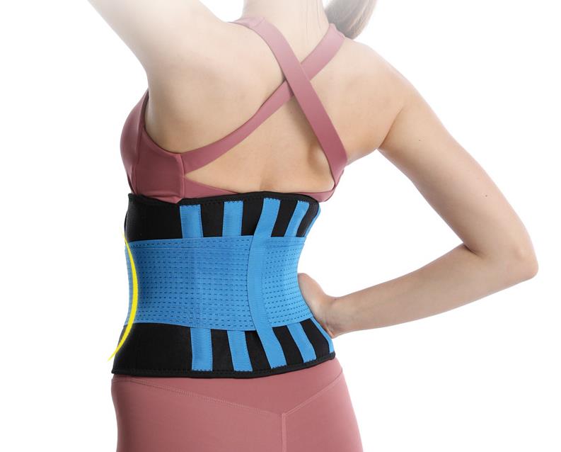 Supporting waist belt for health care and pressure relief - waist support belt with breathability and protection - fixed abdominal and waist support belt