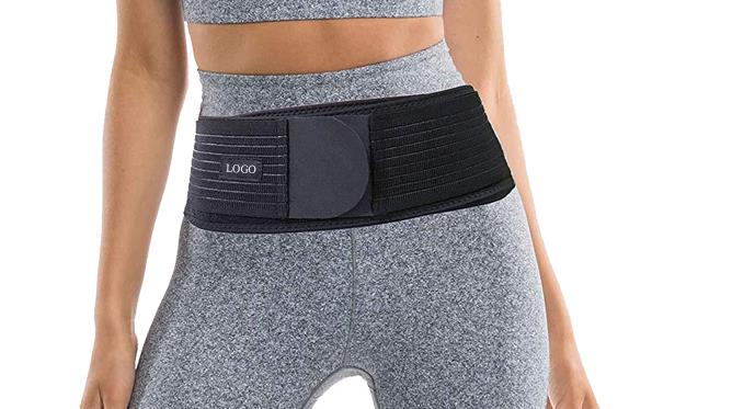 Postpartum pregnant woman's waist-pressing pelvic bone-closing hip correction belt, breathable and elastic hip bone tightening and repair adjustable pelvic belt