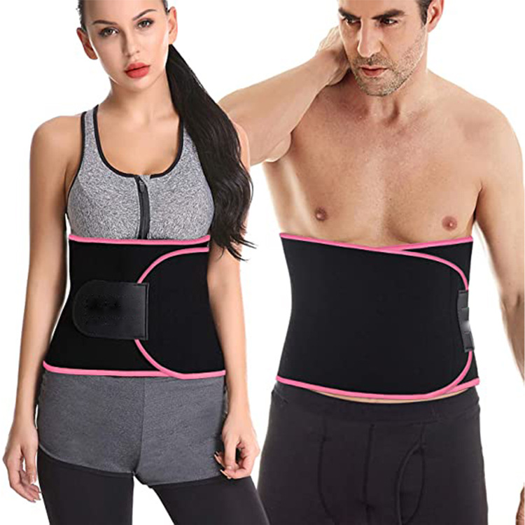 Summer health waist support fitness gear for shaping the body, running squats for fat burning, abdominal band for tightening the abdomen, warm-up belt for intense sweating during exercise, sports waist belt