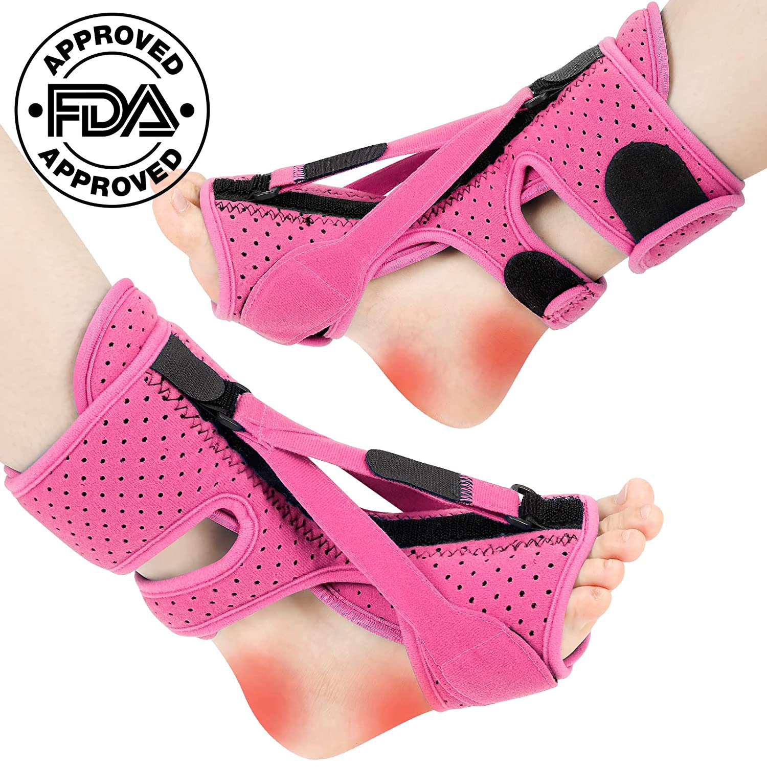 Plantar fascia inflammation foot drop corrector orthosis