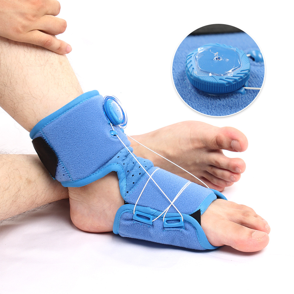 New model ready-to-use heel support for heel pain, foot support for Achilles tendinitis, foot drop correction belt for foot drop - suitable for both men and women