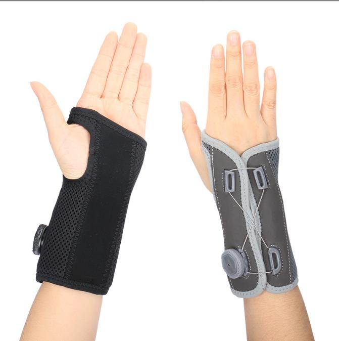 Sports protective gear - aluminum strips for protecting wrists. Suitable for both men and women. Adjustable knob for easy adjustment. Wrist Support.