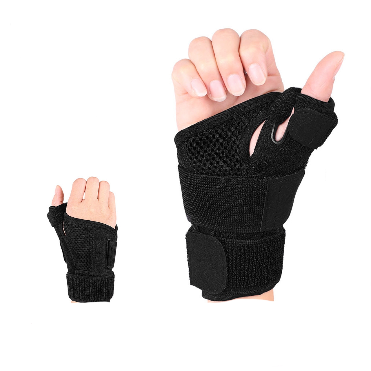 Protects the tendon sheath of the thumb, protects the wrist joint. Suitable for rehabilitation, recovery, fixation and compression support of sprains in both men and women, as well as protection of the wrist.
